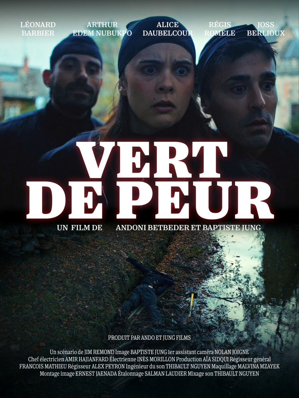 Filmposter for VERT DE PEUR